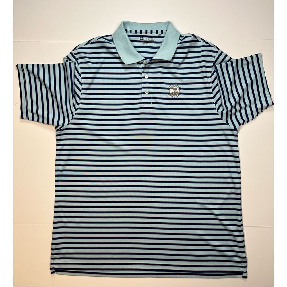 Pebble Beach Golf Links 3 Button Athletic Wicking Comfort Polo Size Extra Large